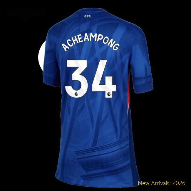 Chelsea Kids Child-friendly Acheampong Jersey 2025-2026 Quick-dry
