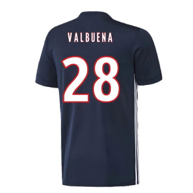 Premium Olympique Lyon Away Jersey L. 201 #7 Official Merchandise (v3)