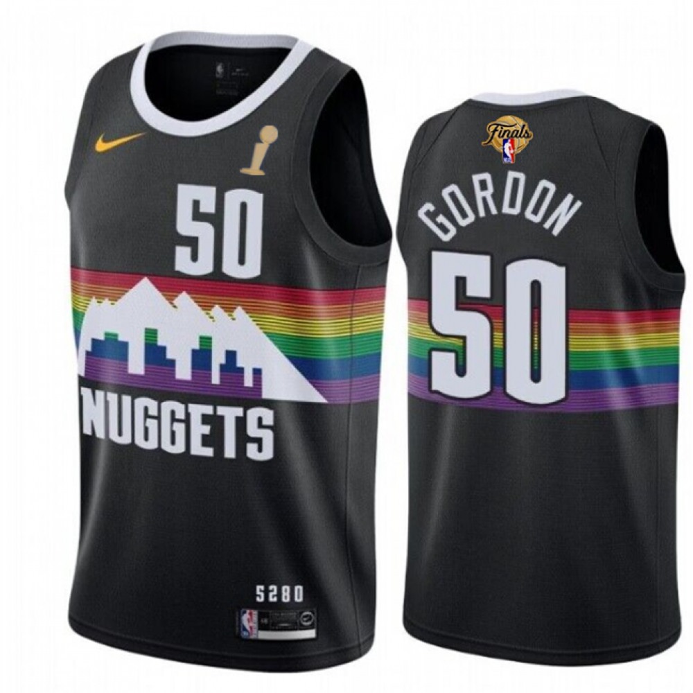 Official 50 Denver Nuggets Black Jersey - City Edition - Must-Have Jersey