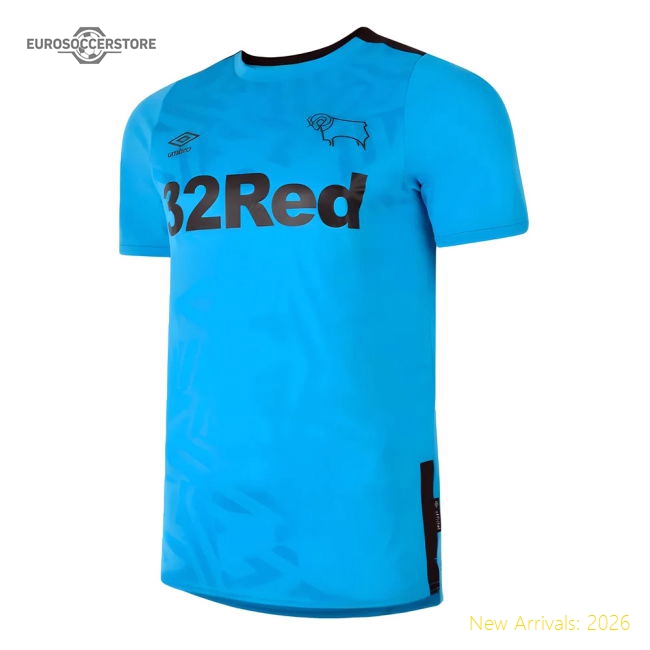 Premium 2019-2020 Derby County Away Shirt - Official Edition