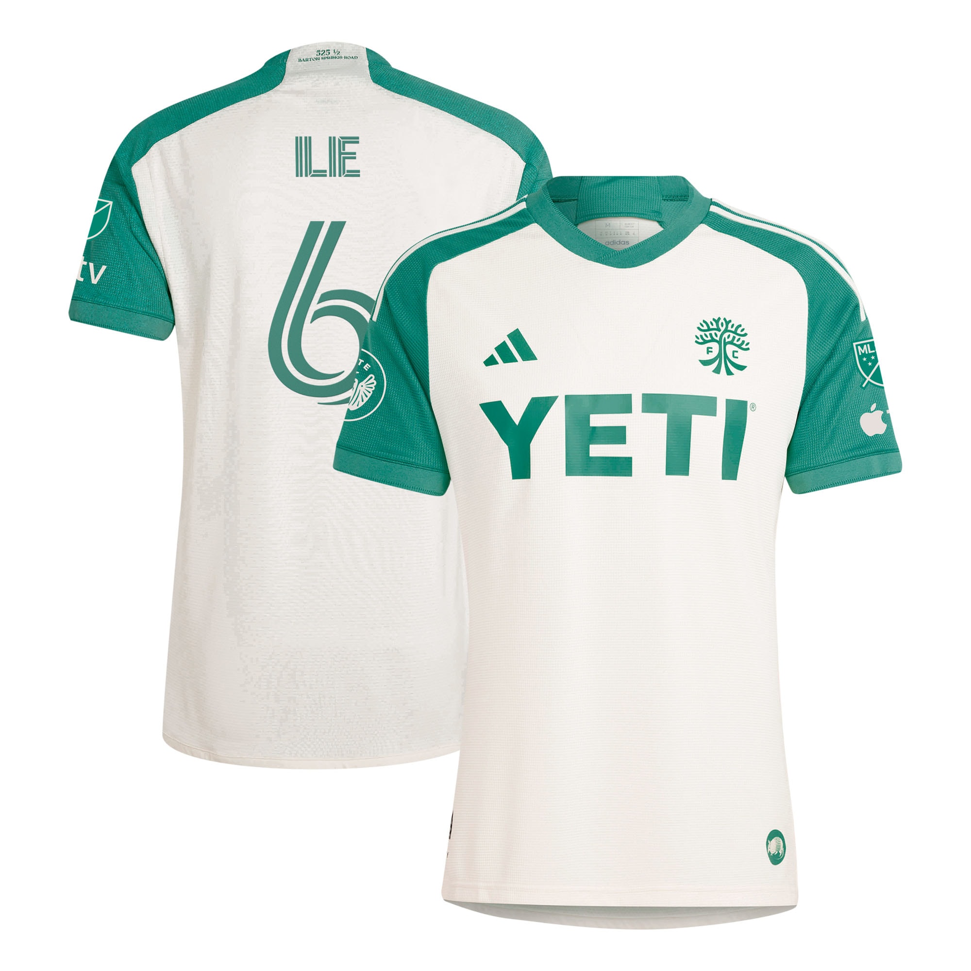 [SJH] Ilie Sanchez Austin FC 2024 The Armadillo Kit Authentic Player Jersey - Tan