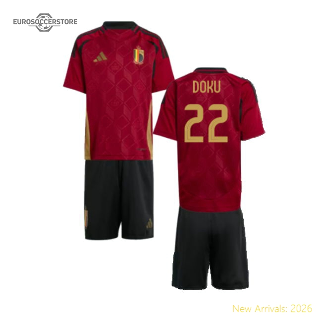 Belgium 2024-2025 Authentic Home Kit (bel) Slim Timeless