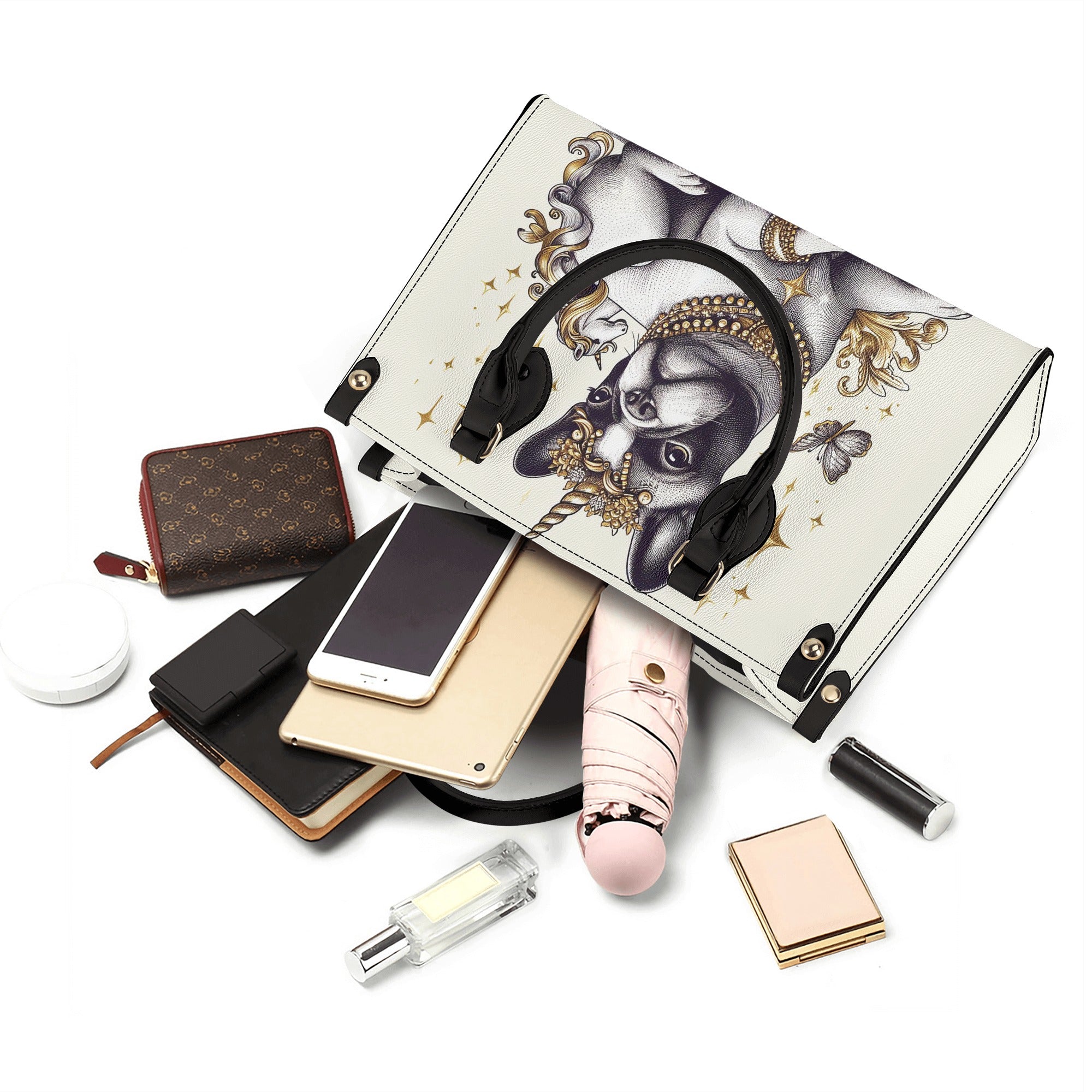 Bulldog Winnie - Bulldog Luxury Women Handbag Outdoor Use