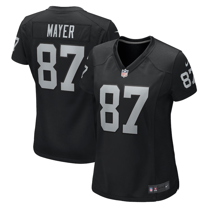 None Michael Mayer LV Raiders Energetic Game-Ready Jersey Football App