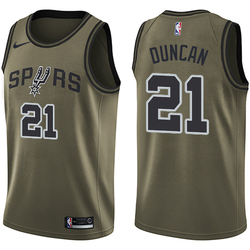 Green Antonio Spurs #21 Nike Jersey - Great Value NBA Fan Apparel