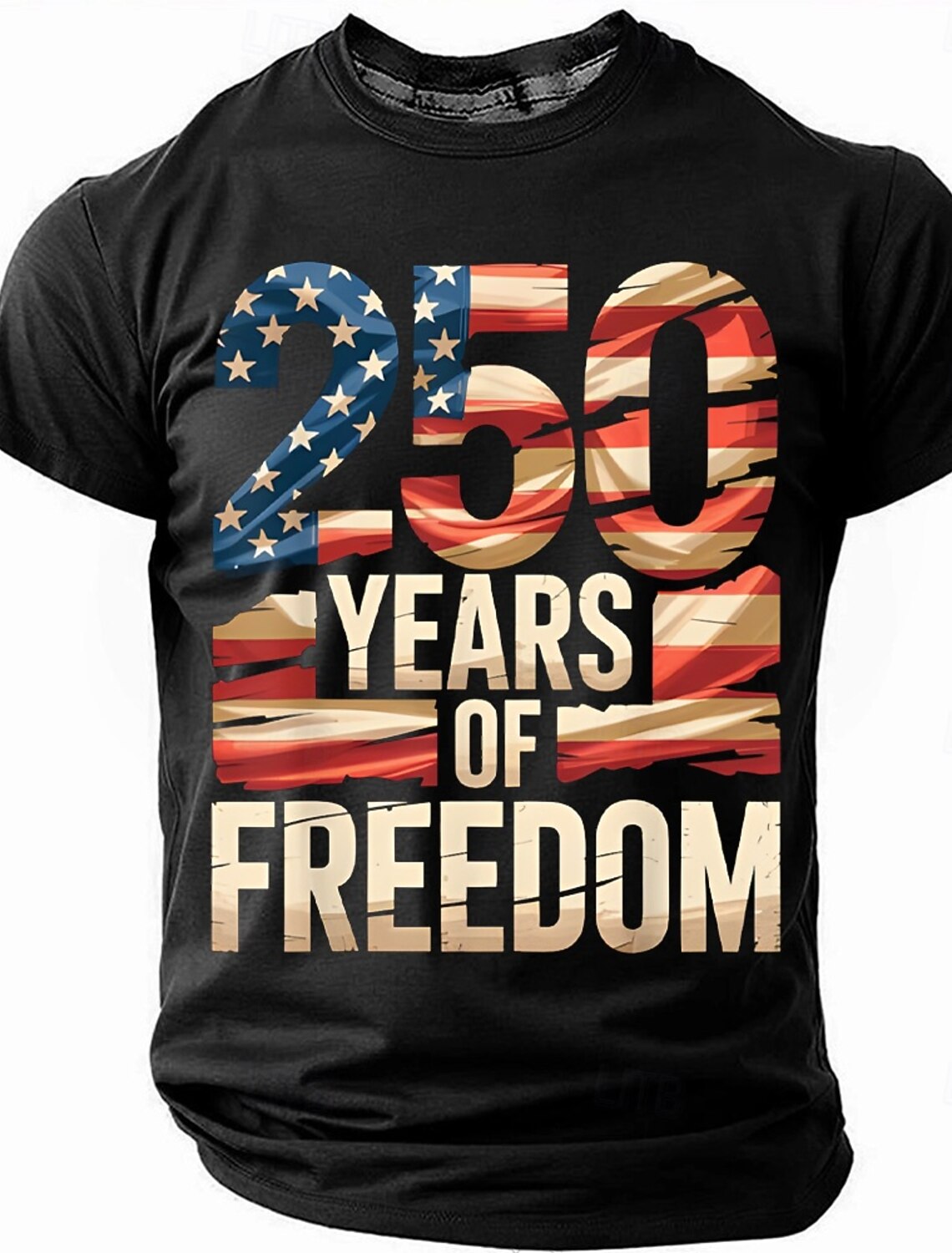 America's 250th Anniversary Men's American US Flag Eagle T Shirt Sh #2