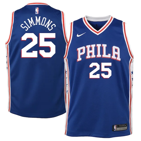 Ben Simmons PHI Swingman Jersey - authentic modern - White workout