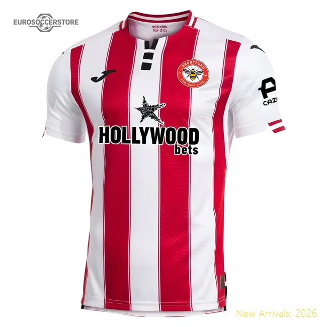 Top-grade 2025-2026 Brentford Home Shirt - Excellent Value
