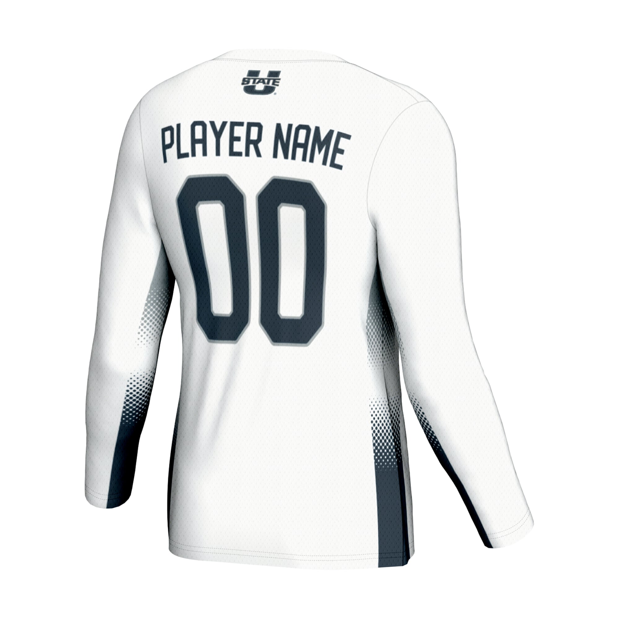 Utah State Aggies GameDay Greats Youth NIL Lightweight Volleyball Jersey - White