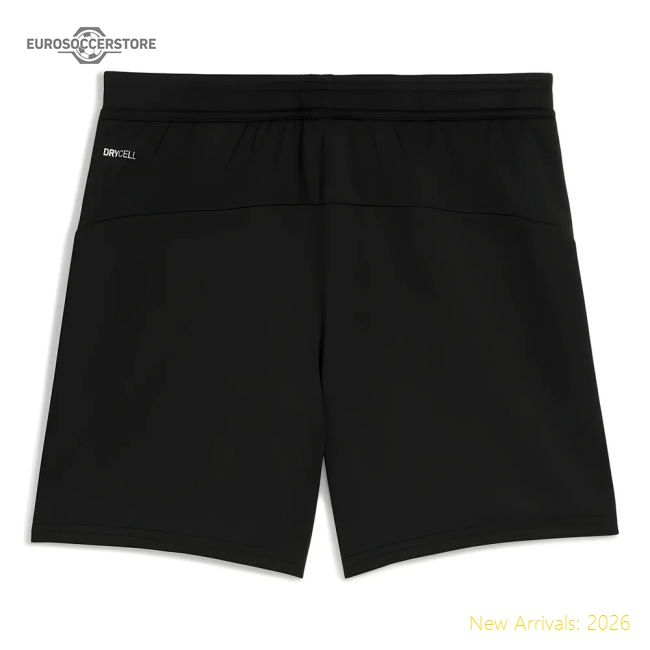 Superior Premium 2025-2026 Man City Away Shorts Black - Kids