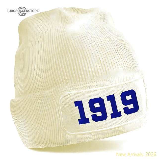 Leeds 1919 Football Beanie Hat (white) - Affordable - Premium Quality
