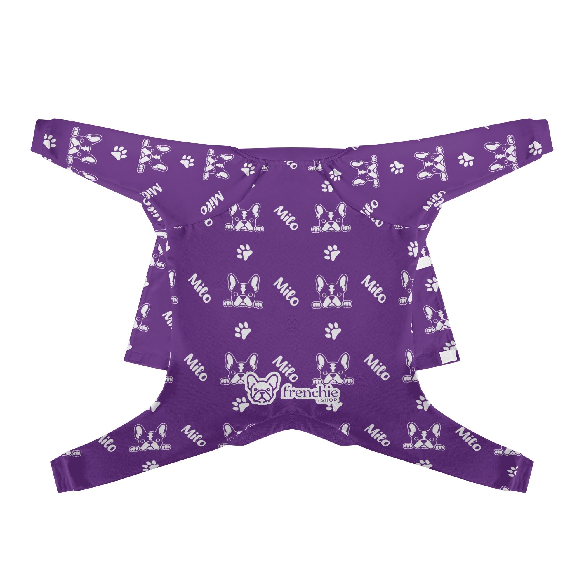 High-Quality Nova - Personalized French Bulldog Pajamas With Frenchie...