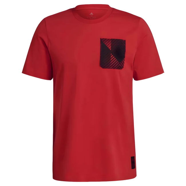 Genuine Man Utd Man Utd 2021-2022 STR Graphic Tee (Red) (Utd 2021)