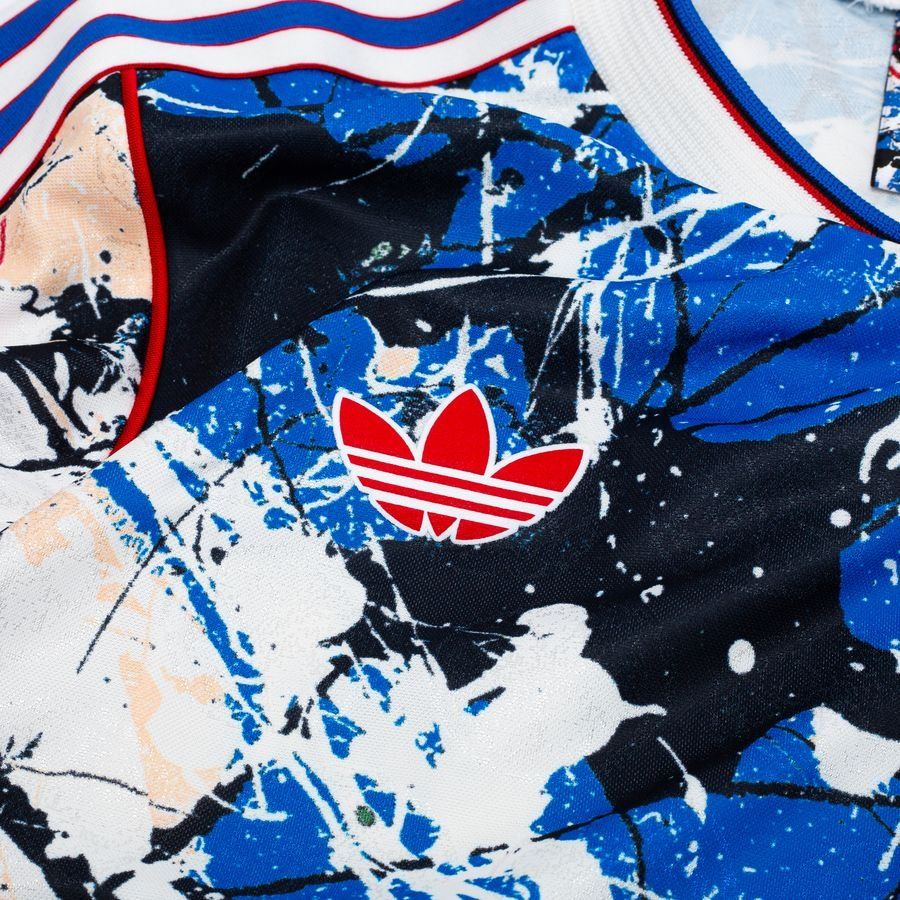 Manchester United Shirt Stone Roses Multicolor Long Sleeves