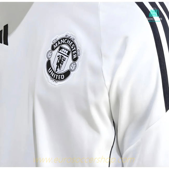 2025-2026 Man Utd Training Tee (White)