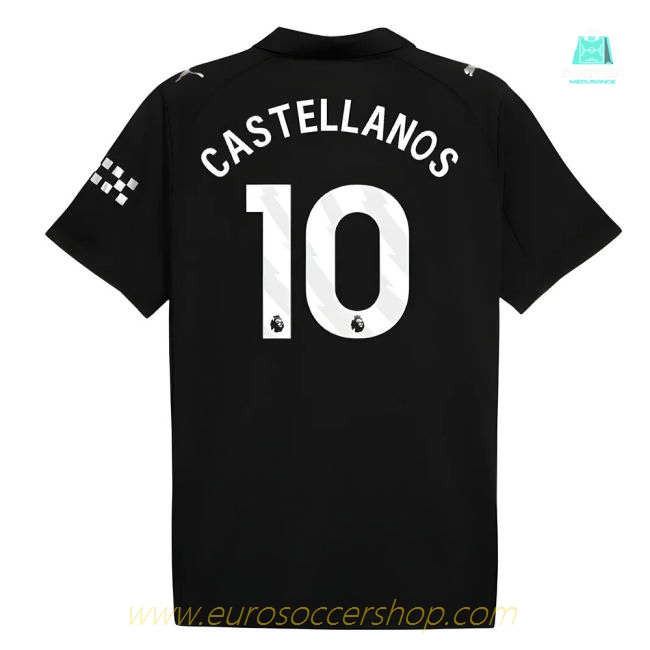 2025-2026 Man City Away Shirt (Castellanos 10)