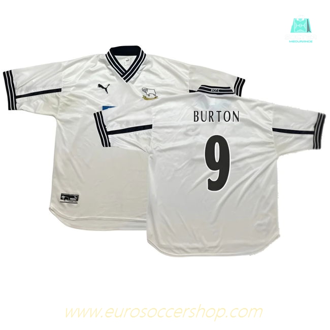 Derby County 1999-00 Home Shirt ((Very Good) XXL) (Burton 9)