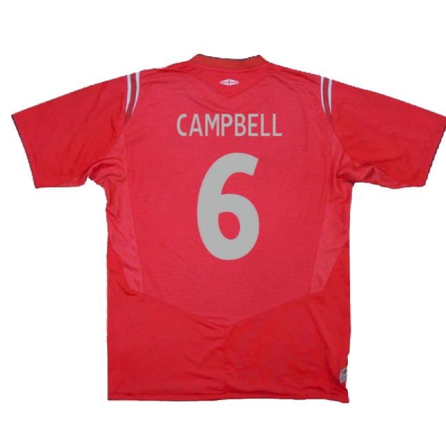 England 2004-06 Away Shirt (M) (Excellent) (Campbell 6)