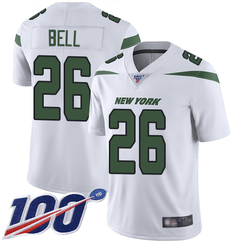 Authentic NFL New York Jets #26 Le’Veon Bell White Limited Jersey