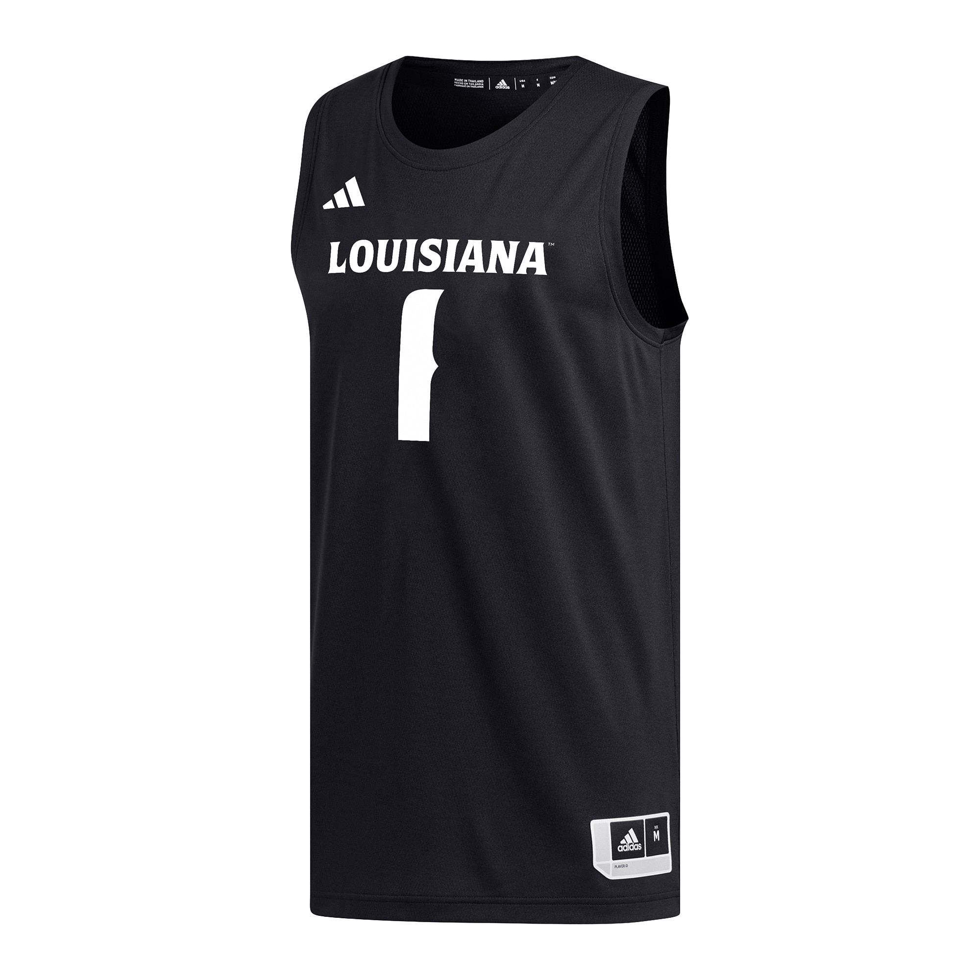 [DDG] Louisiana Ragin' Cajuns Replica Basketball Jersey - Black