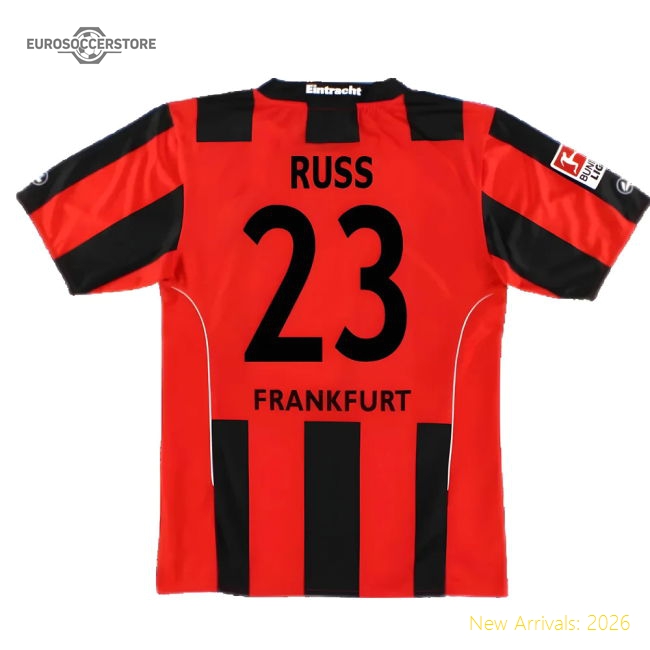 Supporter Eintracht Frankfurt 2010-12 Home Shirt ((Very Good) S) (Russ