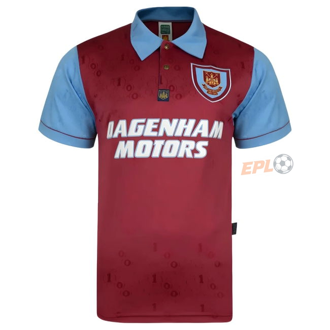 1995-19 WHU fashionable Home Shirt - Adults | luxury