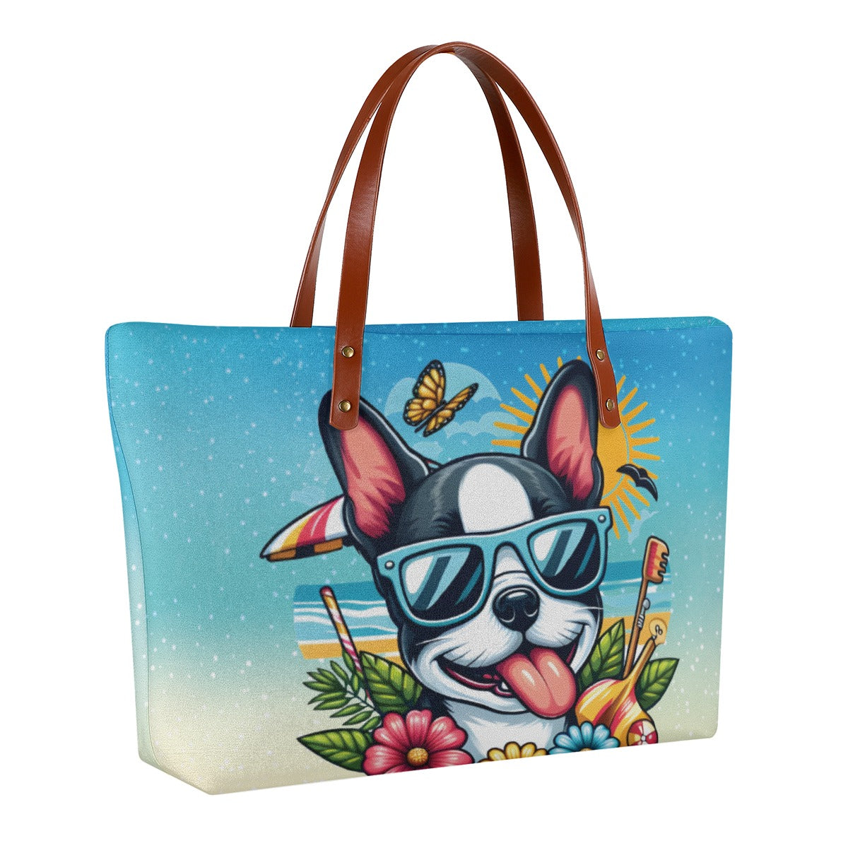 Lifestyle-Driven Zoe - Women's Tote Bag For Boston Terrier Lovers for...