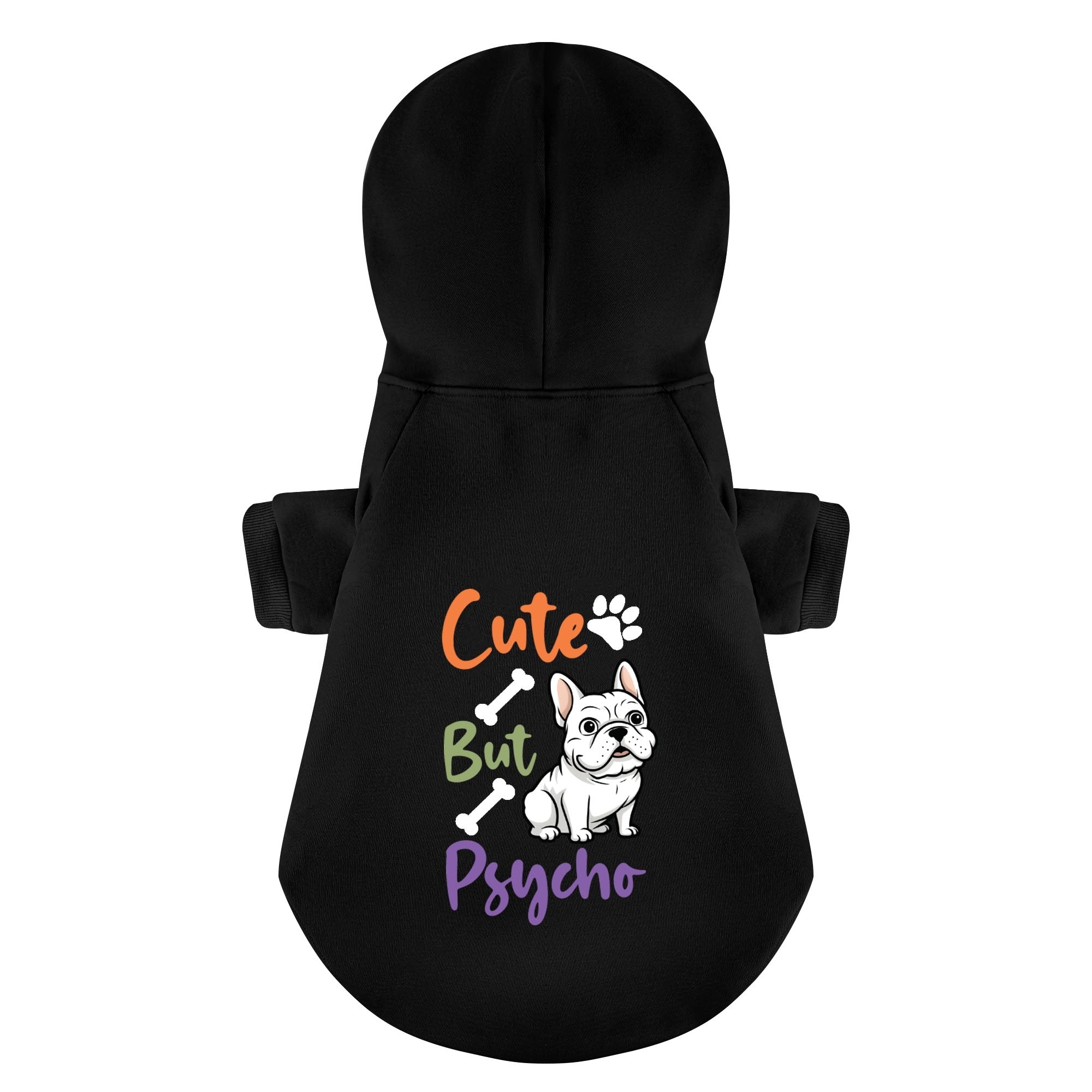 French Bulldog Psycho Personalized French Bulldog Hoodies With Funny