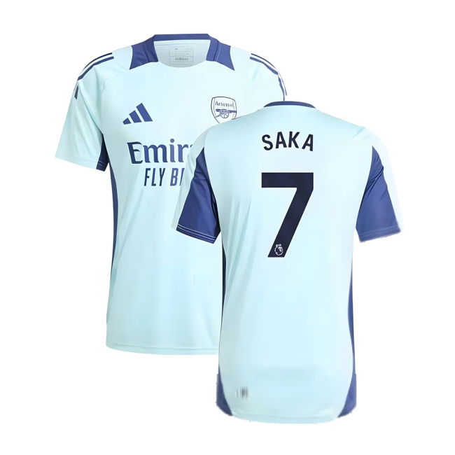 Saka 7 Collector's Arsenal Training Unique Shirt 2024-2025
