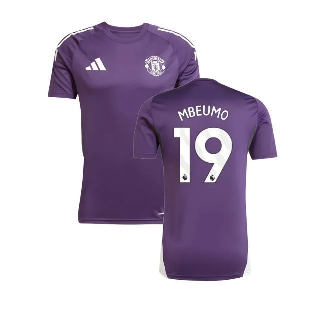 Authentic Licensed Man Utd Mbeumo 19 2025 2025-2026 Man Utd Trainin...