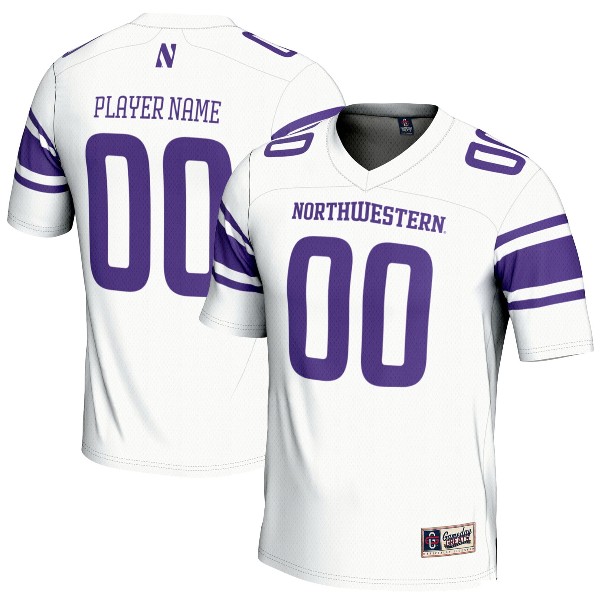 Northwestern Wildcats GameDay Greats Youth NIL Pick-A-Player 2026 Season Football Jersey - White