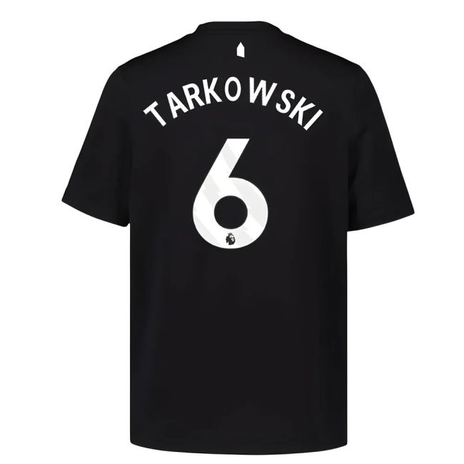 2025-20 Everton Third Jersey Tarkowski #6 Edition S Kids