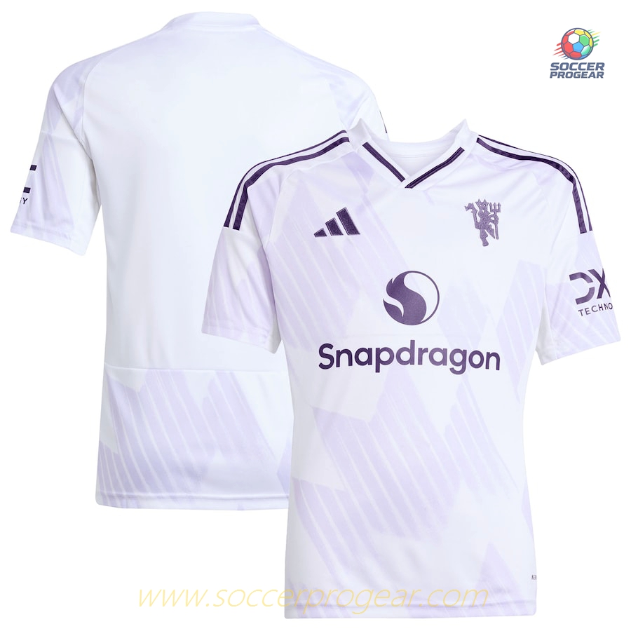 Manchester United Youth Away Football Soccer Shirt 2025/26 Collection