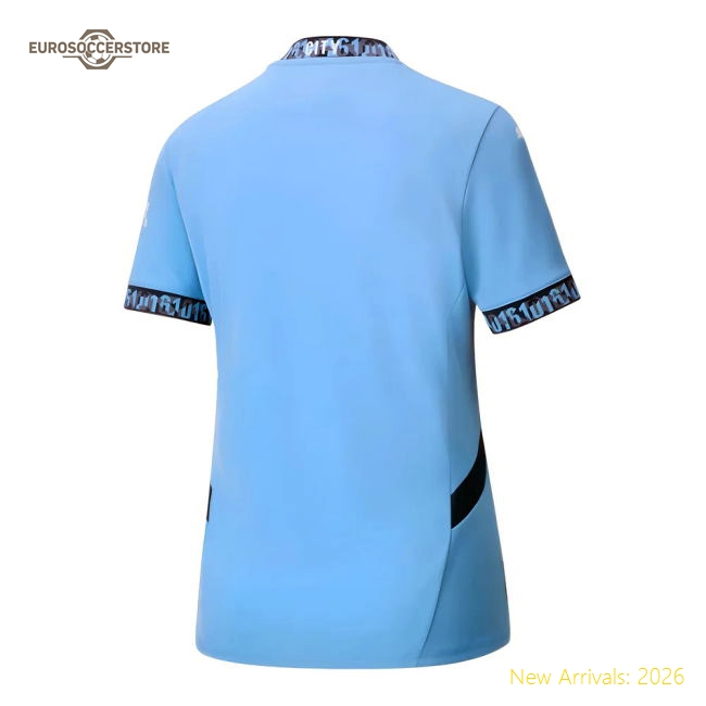 Chic Man City Womens Jersey 2024-2025 Breathable Smart Fabric