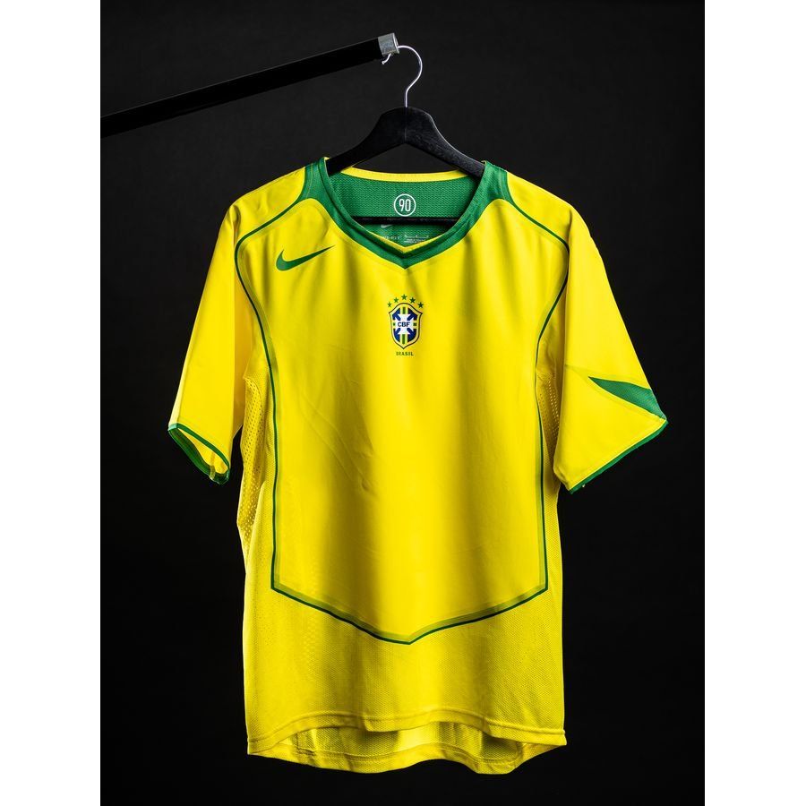 Brazil Home Shirt 2004 Reissue Adidas National Team Wear