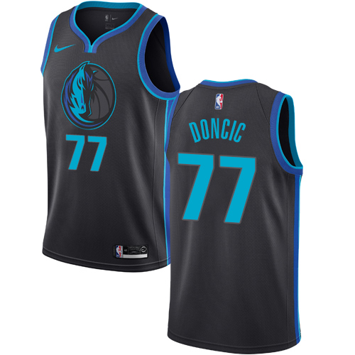 DAL Luka Doncic #77 Nike Authentic Jersey Basketball Jersey Quality