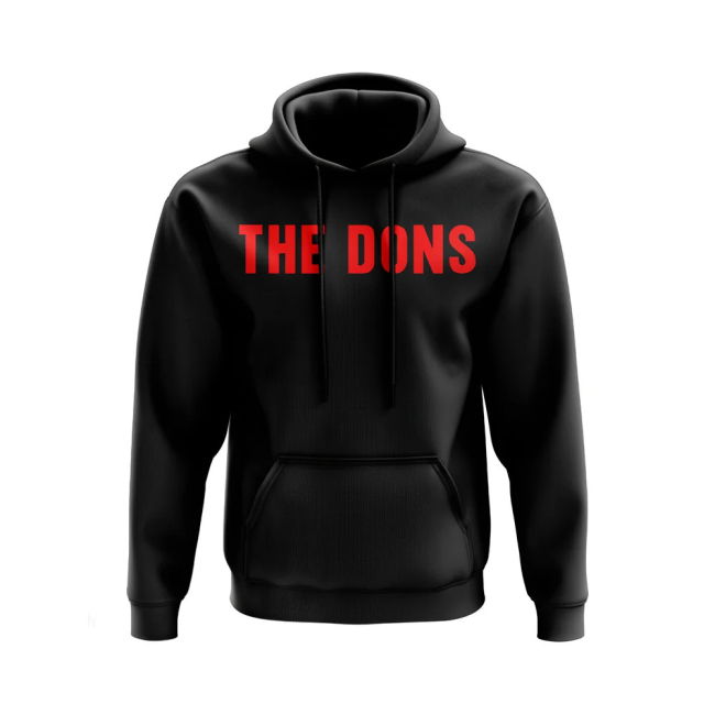 The Dons Football Hoody D. Berbatov #9 Official Merchandise (v10)