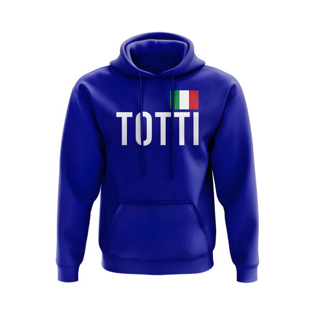 Francesco Totti Italy Name Hoody (Royal) Holland Worldcup