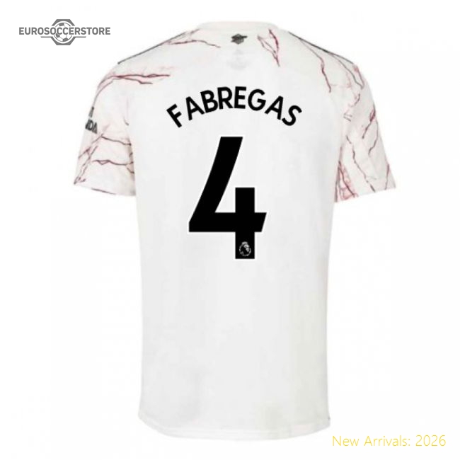 2020-2021 Arsenal Adidas Away Football Shirt (Kids) (FABREGAS 4)