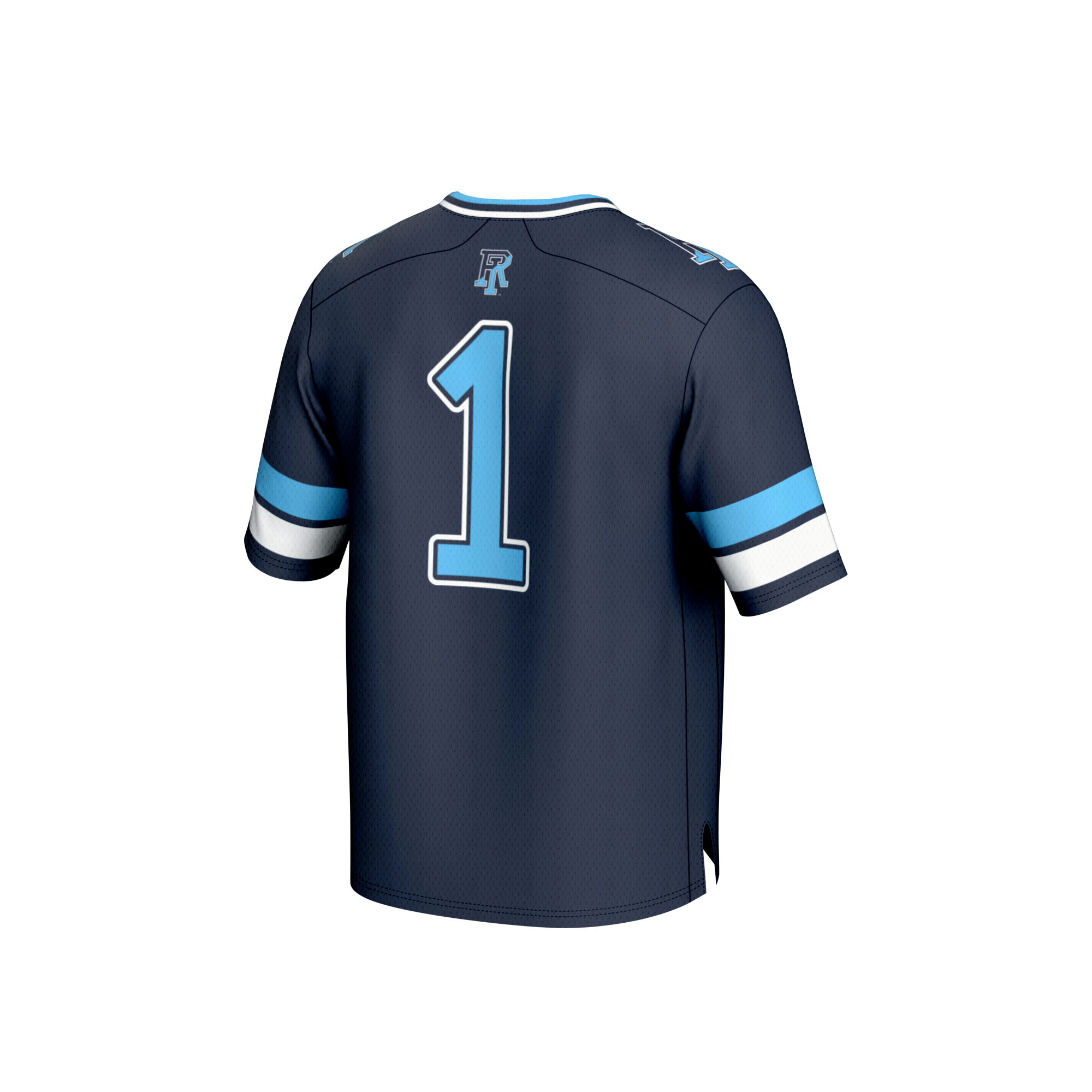 #1 Rhode Island Rams GameDay Greats Youth Football Fashion 2026 Season Football Jersey - Navy