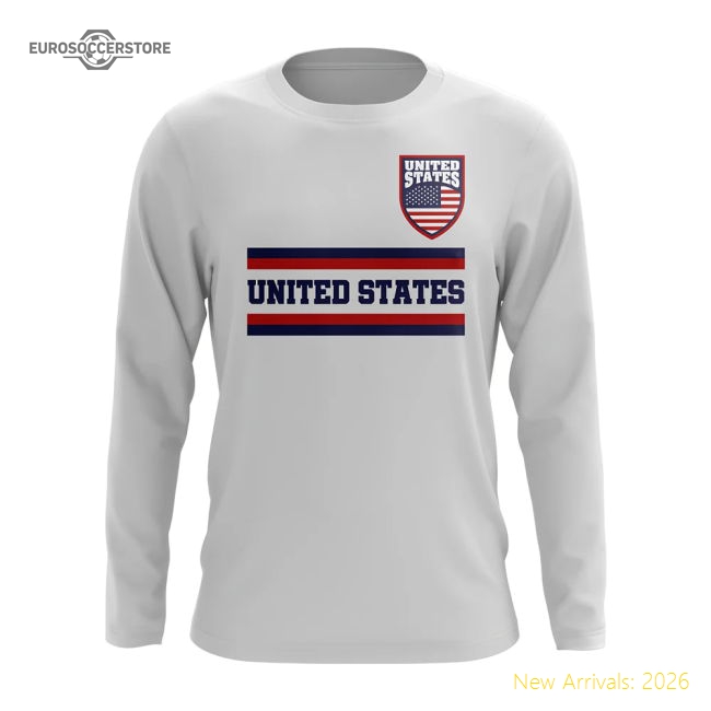 Top United States 20242025 Regular Shirt () Sleek Moisturewicking