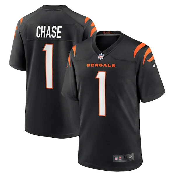 None Game NFL Jersey - Black | Elite Football Apparel | NFL Football