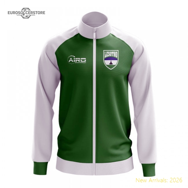 Lesotho Concept Football Track Jacket (green) - World Cup Edition