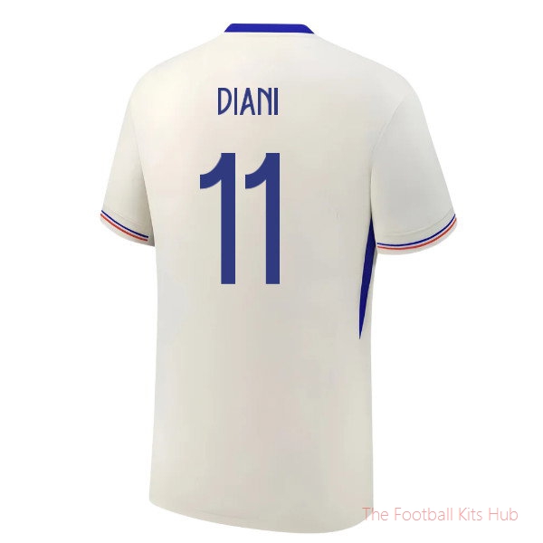 2025-2026 France Womens Team Away Shirt (Unisex) (Diani 11)
