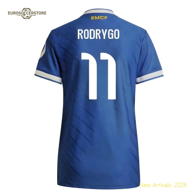 Real Madrid 2024-25 Third Fan Version For Women (Rodrygo Game Day Jersey