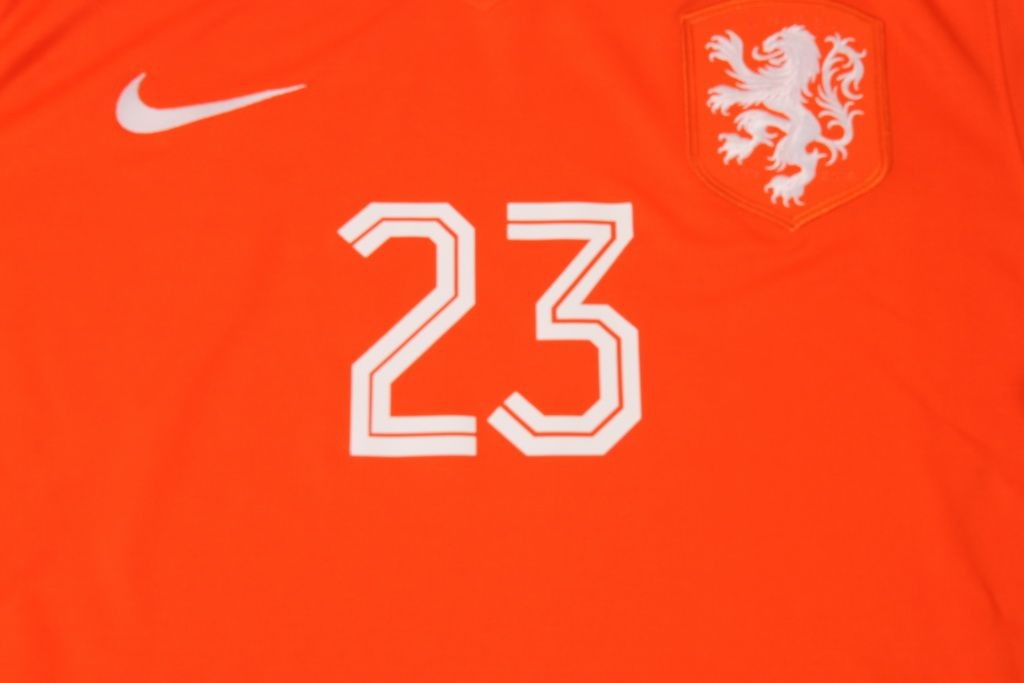 Netherlands 201415 Home Soccer Shirt 23 VAN DER VAART - Official