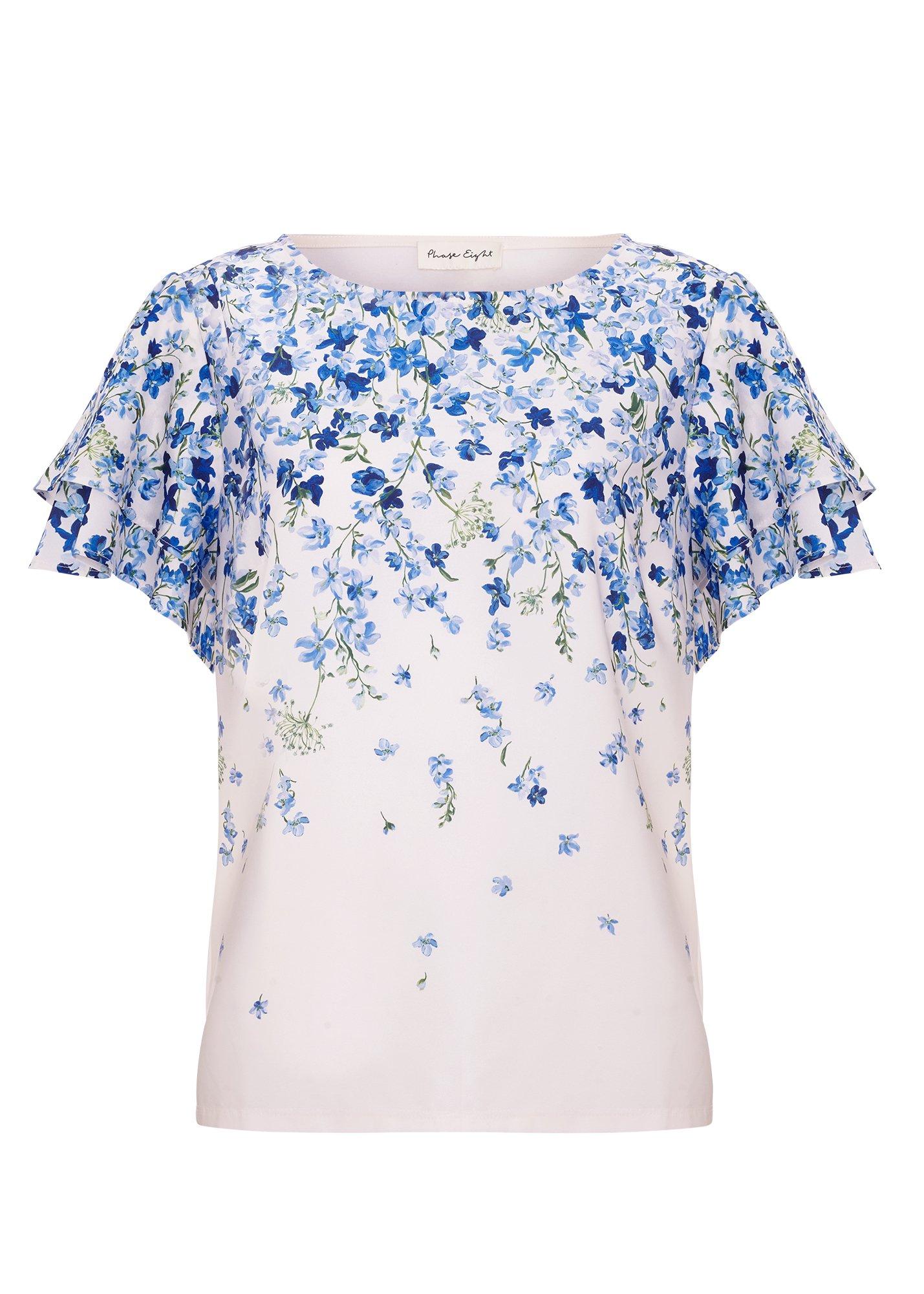 Rowan Floral Woven Front Top