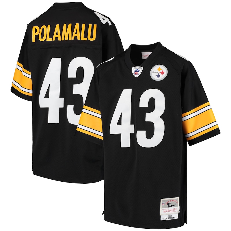 None Troy Polamalu PIT Steelers Top-Grade Collector's Item Game Day We