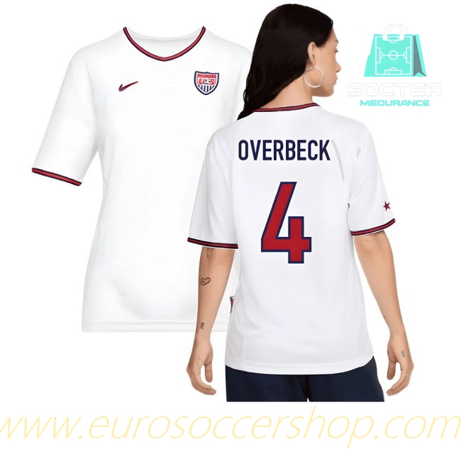 USA Home Jersey Ladies' Edition (Overbeck 4)