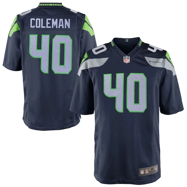 Performance Seattle Seahawks Game Jersey - Premium Navy NFL Fan Jer...